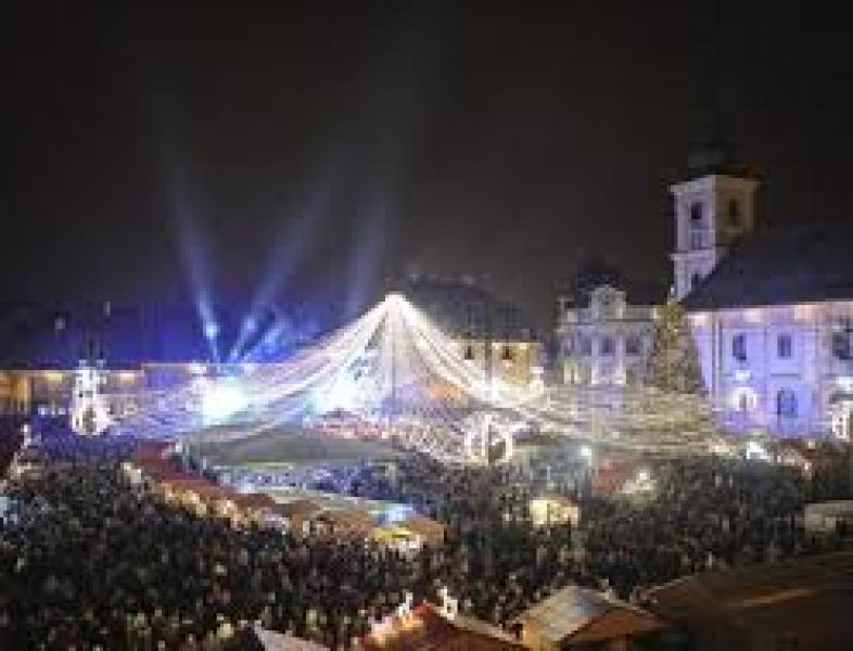 Se deschide Târgul de Crăciun de la Sibiu 