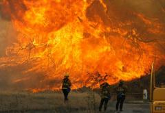 Incendiu de vegetație în California