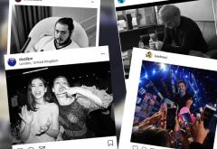 Super ipostaze cu artiștii de afară pe INSTA