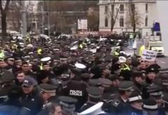 Protest de amploare al politistilor pe 24 martie