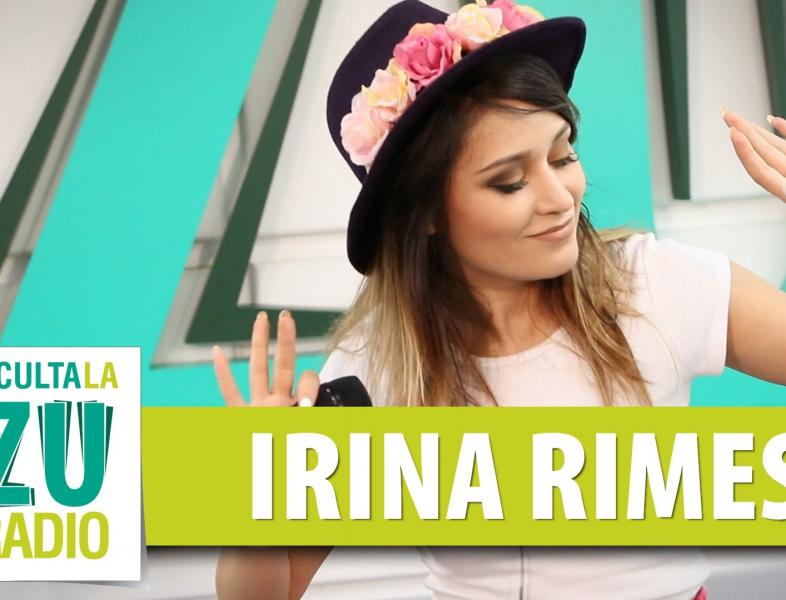 Irina Rimes își face încălzirea pentru Forza ZU 2018