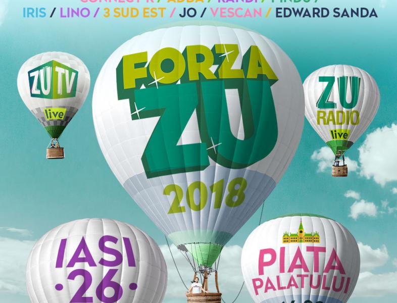 Care sunt artiștii care urcă pe scena Forza ZU 2018?