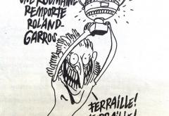 Simona Halep, ironizată în revista de umor Charlie Hebdo