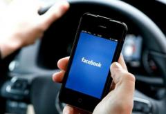 Șoferii care fac live pe Facebook – în vizorul polițiștilor