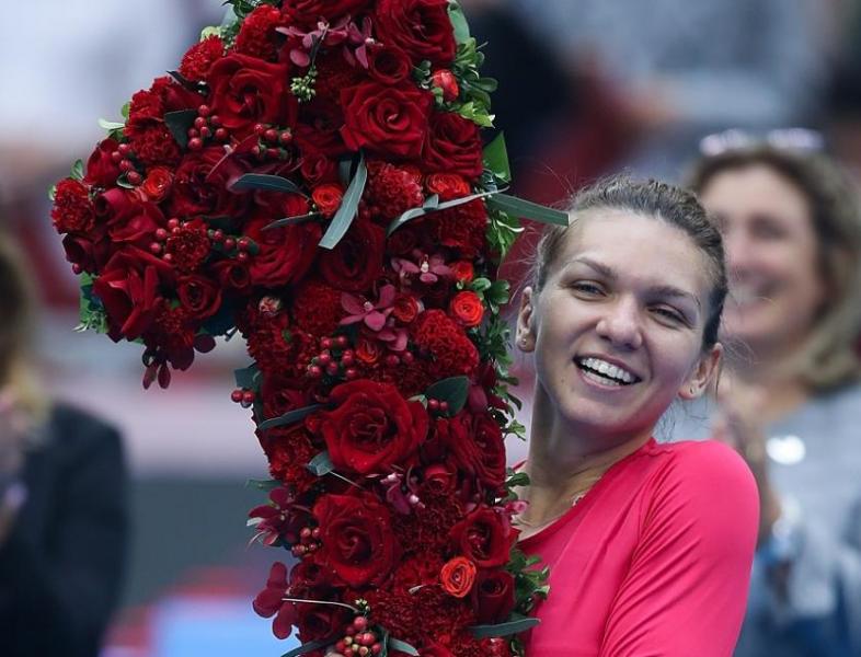 Halep termină anul pe primul loc în WTA