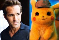 Ryan Reynolds se transformă în Pikachu pentru un nou film. Vezi trailer-ul!