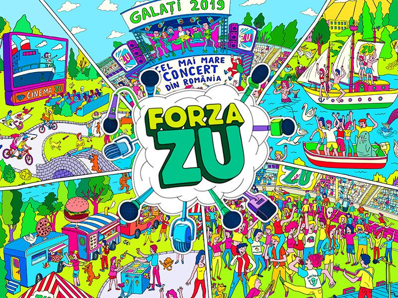 Forza ZU vine în Galați. 25 mai 2019. Salvează data!