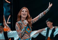 Elena Gheorghe, show cu muzică machedonească pe scena Forza ZU