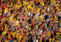 Stadion plin la meciul naționalei cu Spania
