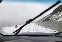 Zăpadă și restricții pe Transalpina