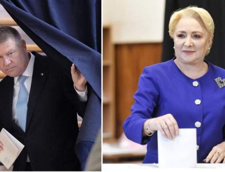 Klaus Iohannis şi Viorica Dăncilă se vor confrunta în turul al doilea al alegerilor prezidenţiale