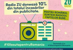 Radio ZU donează 10% din totalul încasărilor din publicitate