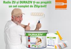Radio ZU și Duraziv ți-au pregătit un set complet de zugrăvit „Fără Miros"