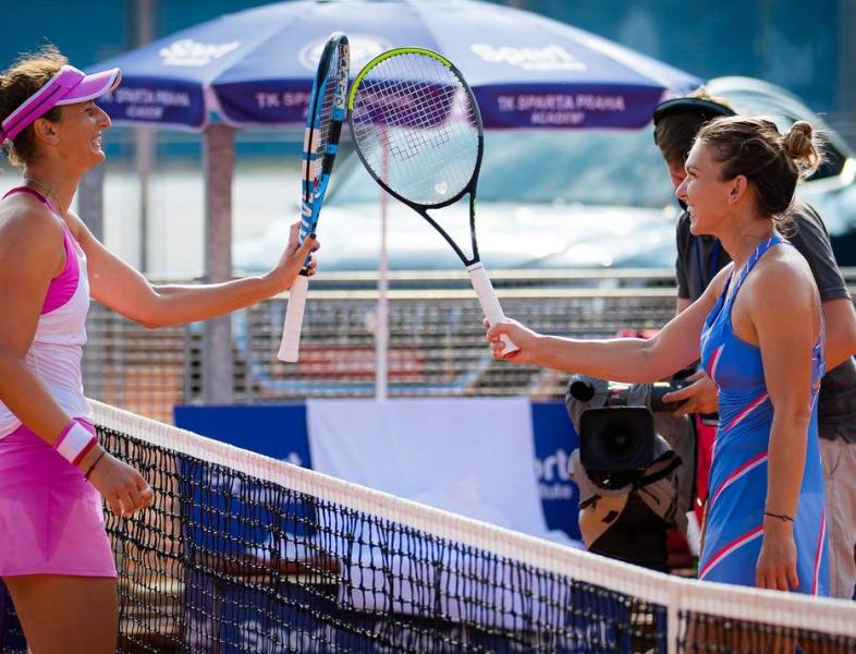 Simona Halep și Irina Begu - adversare la Roland Garros