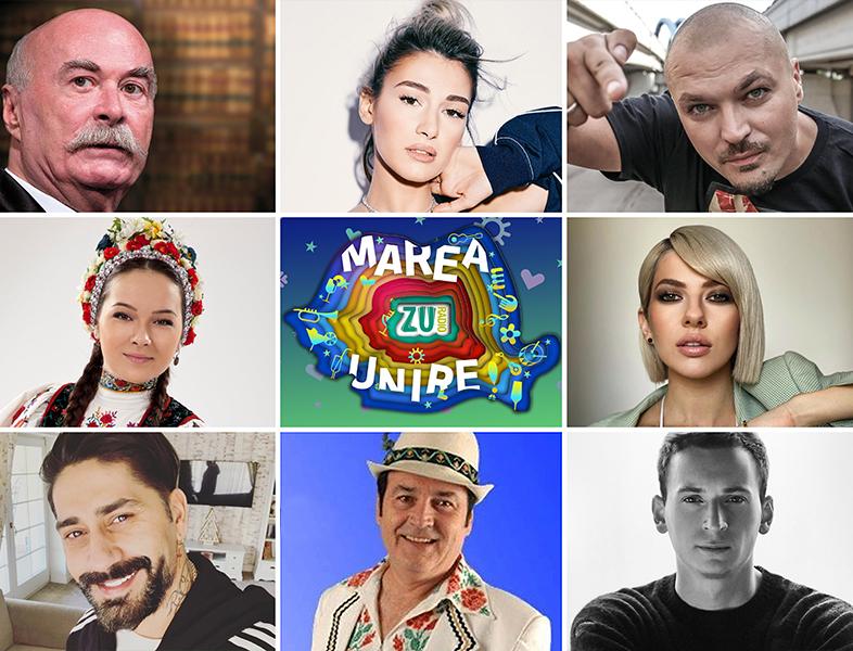 Marea Unire ZU 2020: Lista artiștilor care vor urca pe scenă