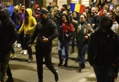 Proteste violente aseară în București și în țară