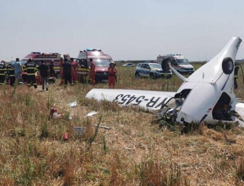 Accident aviatic lângă București
