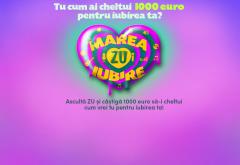 Ascultă ZU și câștigă 1000 euro pentru iubirea ta!