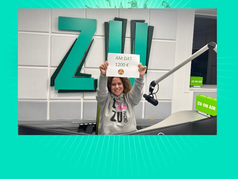  Raluca Benavides a dat premiul record de 1200 de euro la „Ascult Radio ZU”