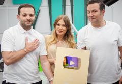 VIDEO | Am primit de la YouTube premiul de aur pentru 1M de ZUbscriberi