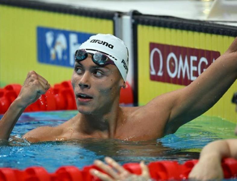 David Popovici țintește o nouă medalie la Campionatul Mondial de Natație de la Budapesta