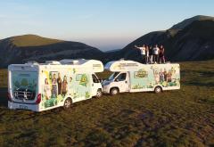 VIDEO| Record în #RadioAventura: Am urcat cu #Autorulota ZU până la 2145 metri, pe Transalpina