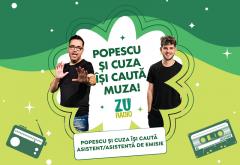 Popescu și Cuza își caută Muza. Aplică aici pentru rolul de asistent / asistentă de emisie