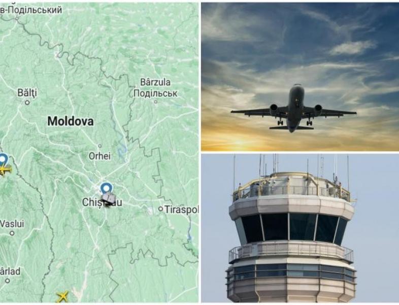 Spațiul aerian al Republicii Moldova a fost redeschis după câteva ore