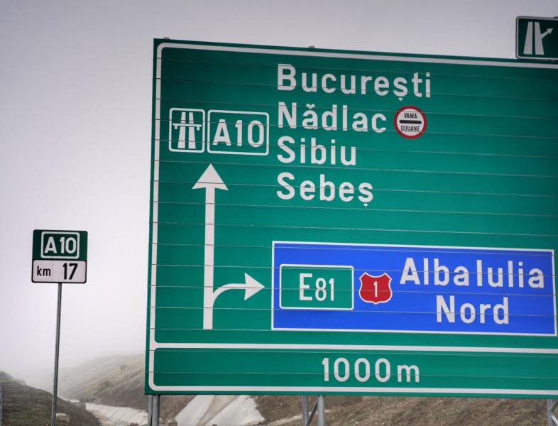 Un tronson al autostrăzii 10 Sebeș – Turda a fost închis pentru 30 de zile