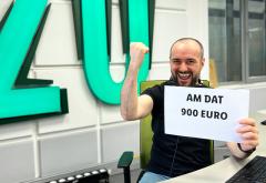 Concurs „Ascult Radio ZU”: Cristian Păun a dat 900 de euro 