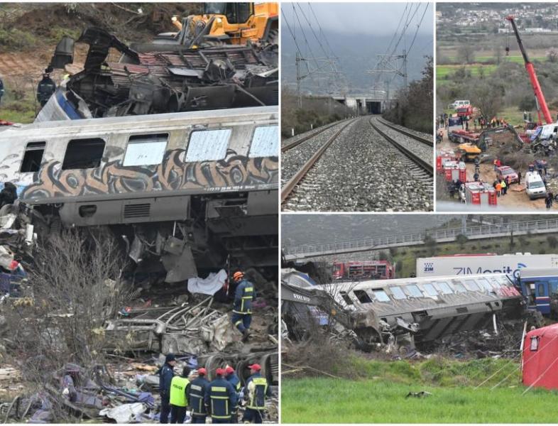 Până acum, niciun român nu a solicitat asistență consulară după accidentul feroviar din nordul Greciei 