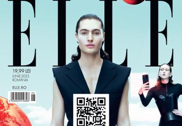  Revista ELLE lansează prima copertă din România pe care o poți purta