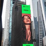 INNA stabilește un nou record: 10 milioane de ascultători lunar pe Spotify
