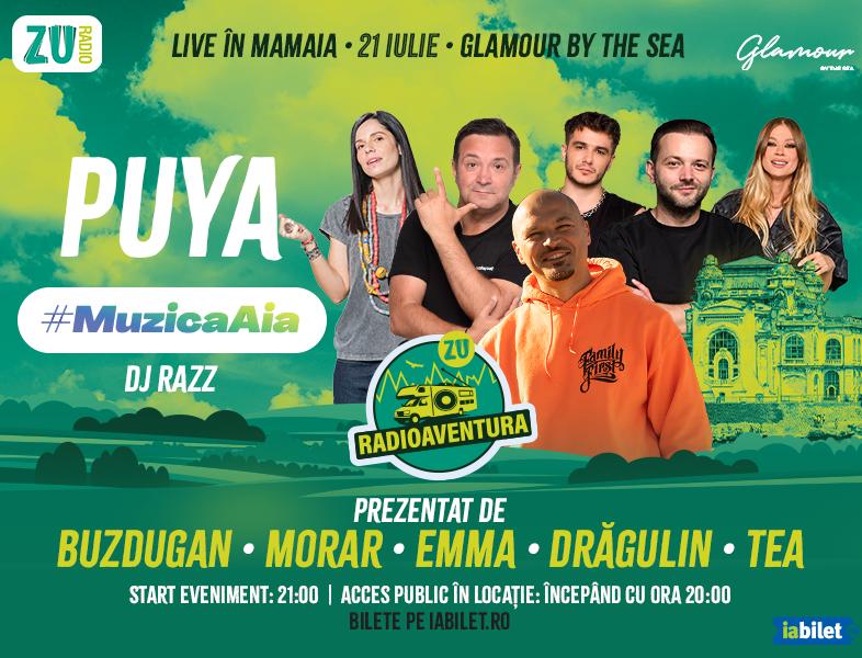 #MuzicaAia LIVE în Mamaia: Pe 21 iulie, RadioAventura face toată România să danseze pe #MuzicaAia în Mamaia