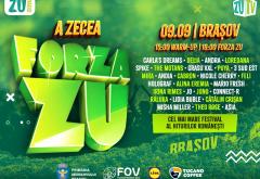 Ora la care începe Forza ZU 2023 și lista completă a artiștilor. Ne vedem pe 9 septembrie la Brașov!
