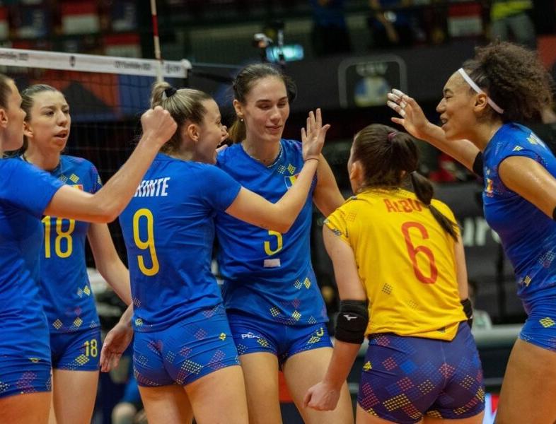 Naţionala de volei feminin a României a încheiat pe locul 3 în grupa B a Campionatului European