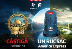 Câștigă un rucsac America Express la Radio ZU