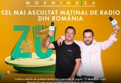 Morning ZU este cel mai ascultat matinal de radio din România