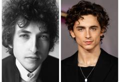 Primele imagini cu Timothée Chalamet în rolul lui Bob Dylan. Actorul e protagonistul filmului biografic „A Complete Unknown”