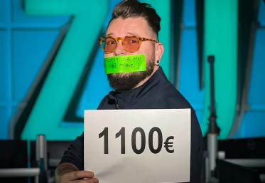 Adi Mihăilă „The Hitman” a dat 1100 de euro la „Ascult Radio ZU”, cel mai mare premiu din concurs