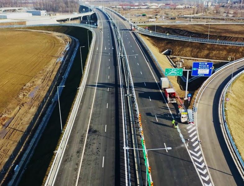 Încă 13 km din Autostrada Bucureștiului vor fi dați în trafic