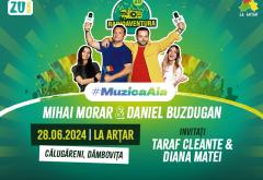 RADIOAVENTURA 2024 se încheie cu cel mai tare party. Muzica Aia by DJ Popoviciu și Taraf Cleante & Diana Matei, LIVE „La Arțar”