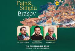 Fain & Simplu, pentru prima dată la Brașov. Rezervă-ți un loc, aici!