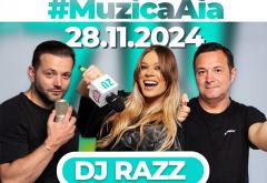 DJ Razz începe în forță ultimul lui episod de Muzica Aia din vechiul studio ZU