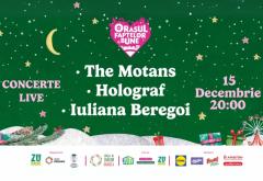 The Motans, Holograf și Iuliana Beregoi deschid maratonul de concerte în Orașul Faptelor Bune 2024