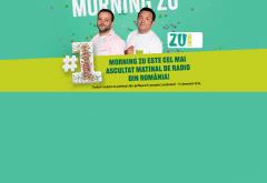 Morning ZU rămâne numărul 1! Morning ZU este cel mai ascultat matinal de radio din România