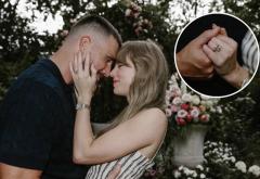 Foto | Cea mai tare colaborare a anului: Taylor Swift și Travis Kelce s-au logodit