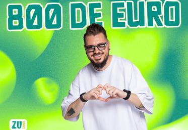 Adi Mihăilă a dat 800 de euro unui ascultător la concursul „Ascult Radio ZU”