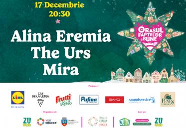 Orașul Faptelor Bune 2025. Programul concertelor pe 17 decembrie