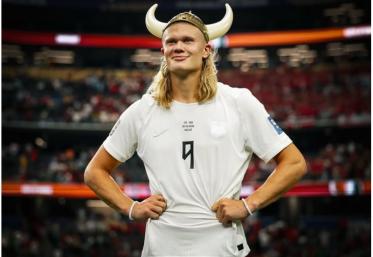 Erling Haaland, „vikingul” care face spectacol pe teren la Mondial. „Mă gândesc la fotbal tot timpul”